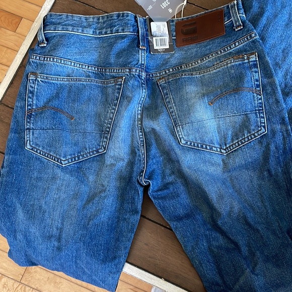 Mens boot cut designer jeans - Picture 2 of 3